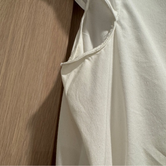 Zara Woman Short Sleeve Button Down Peplum Shirt - L - Picture 7 of 8